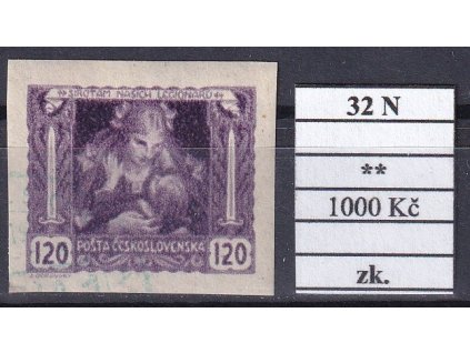ČSR I 32 N svěží zkoušené