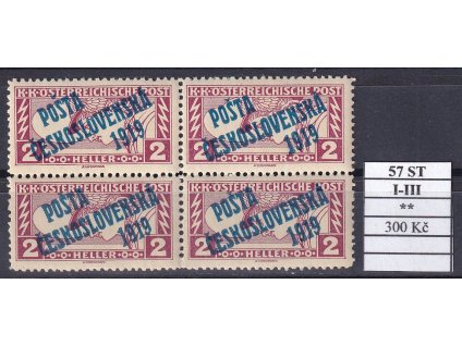 ČSR I 57 ST I-III svěží