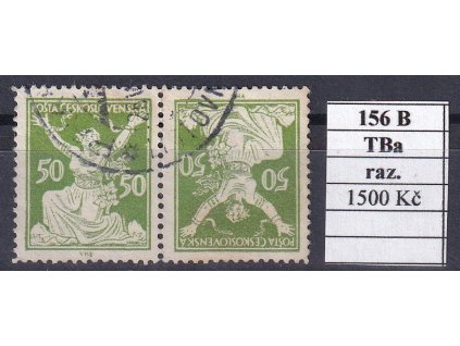ČSR I 156 B TBa razítkované