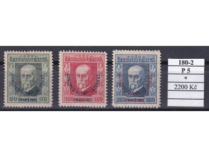 ČSR I 180-2 P 5 po nálepce