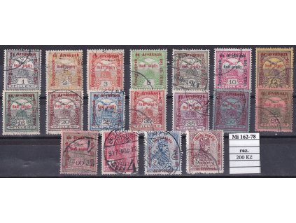 Maďarsko Mi 162-78 razítkované