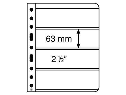 vario plastic sheets with 4 dividers crystal clear pack of 5