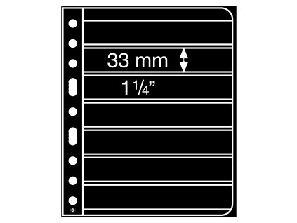 vario plastic sheets with 7 dividers black pack of 5