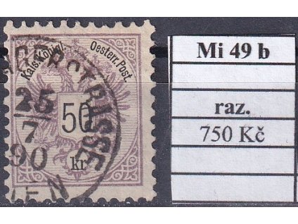 Rakousko Mi 49 b razítkované