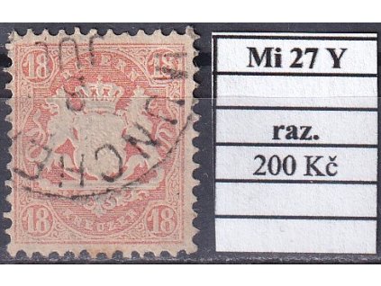Bayern Mi 27 Y razítkované