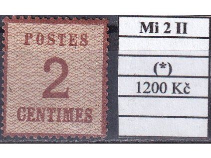 Elsass und Lothringen Mi 2 II bez lepu