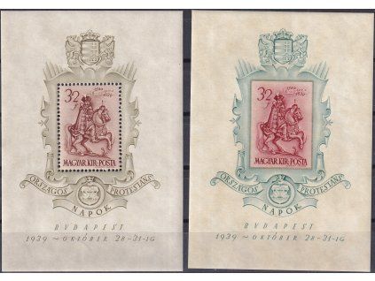 Maďarsko Mi Bl 5-6 svěží
