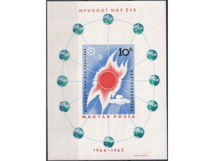 Maďarsko Mi Bl 46 B svěží