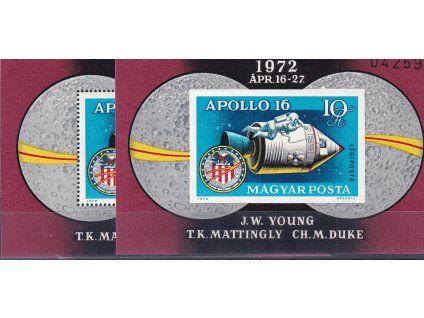 Maďarsko Mi Bl 93 A + B svěží