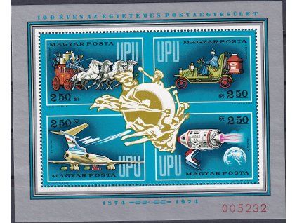 Maďarsko Mi Bl 106 I svěží