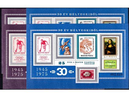 Maďarsko Mi Bl 114 A + B svěží