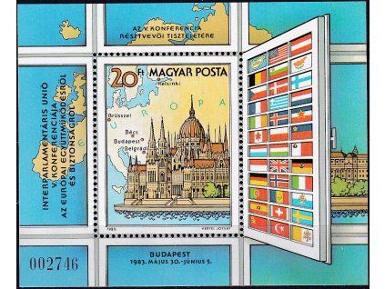 Maďarsko Mi Bl 163 A I svěží