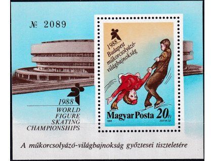 Maďarsko Mi Bl 195 A I svěží