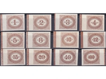 Rakousko Mi P 10-21 krajové svěží