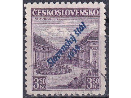 Slovenský štát Sy 19 b razítkované zkoušené