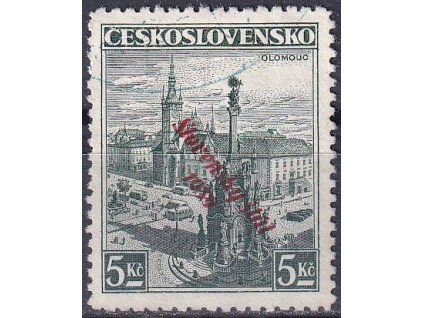 Slovenský štát Sy 21 razítkované zkoušené