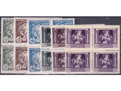 ČSR I 27-32 čtyřbloky svěží