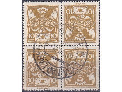 ČSR I 146 B TBa razítkované čtyřblok