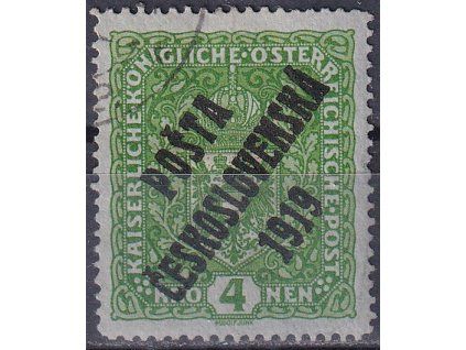 ČSR I 50 I I. typ razítkované