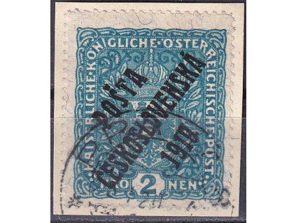 ČSR I 48 b II I. typ razítkované