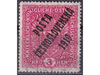 ČSR I 49 b II I. typ razítkované