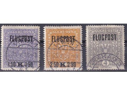 Rakousko Mi 225-7 y razítkované