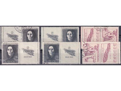 ČSR II 453-5 K set razítkované