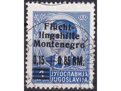 Montenegro Mi 21 razítkované