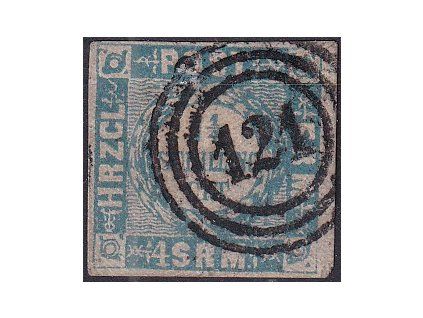 Schleswig-Holstein Mi 6 razítkované