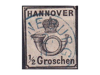 Hannover Mi 17 y razítkované 2. kvalita