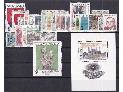 Slovensko kompletní ročník 1993 svěží