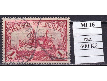 Deutsch Neu-Guinea Mi 16 razítkované