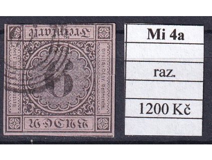 Baden Mi 4 a razítkované