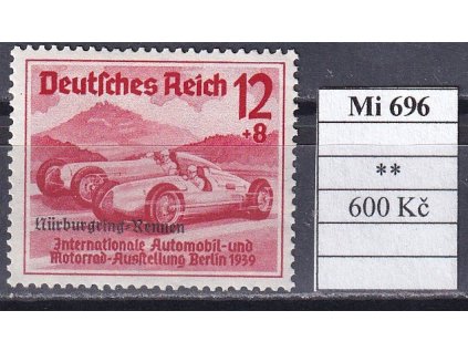 Deutsches Reich Mi 696 svěží