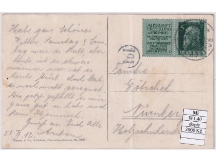 Bayern Mi W1.40 dopis