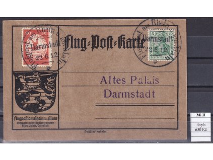 Deutsches Reich Mi II dopisnice