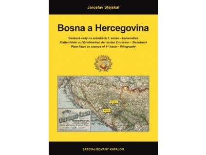 Bosna a Herzegovina deskové vady na známkách 1. emise - kamenotisk