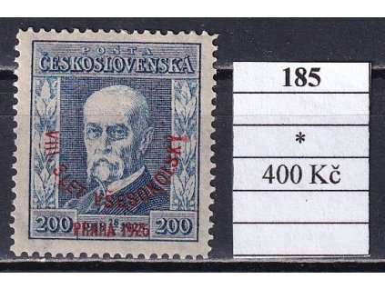 ČSR I 185 po nálepce