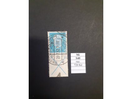 Deutsches Reich Mi S 40 razítkované