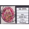 Deutsches Reich Mi 399 X razítkované Befund 2 kvalita