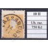 Rakousko Mi 10 II Uhorské razítko