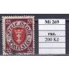 Danzig Mi 269 razítkované