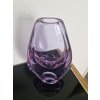 Nádherná váza z alexandritového skla - M. Klinger