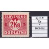 Slovenský štát Sy D 9 Xy po nálepce