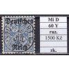 Deutsches Reich Mi D 60 Y razítkované zkoušené