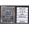 Deutsches Reich Mi 319 A W b razítkované Attest