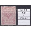 Rakousko Mi Z 9 X B po nálepce