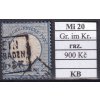 Deutsches Reich Mi 20 Gr. im Kr. razítkované KB