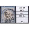 Deutsches Reich Mi 20 1875 razítkované zkoušené