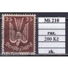 Deutsches Reich Mi 210 razítkované zkoušené